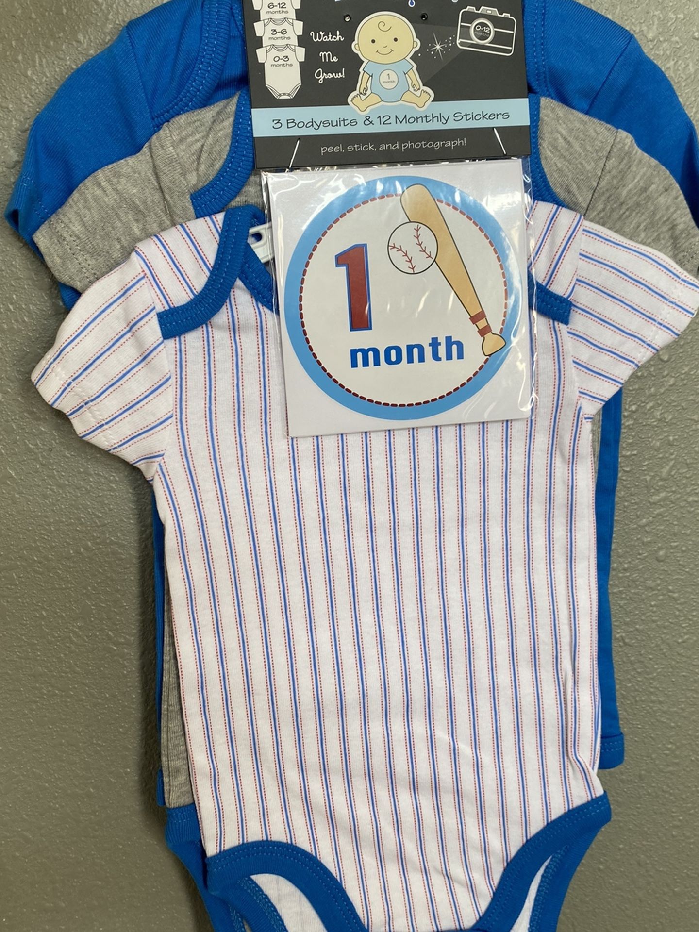 Dodger Inspired Baby Onsies (bodysuits) 3-pack