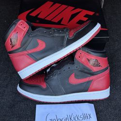 Air Jordan 1 Bred Banned 2016