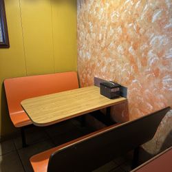 Restaurant dinning bench booths