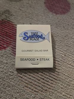 That Seafood Place Restaurant Matchbook