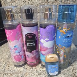 Bath Body Works Body Mist Lot Bundle