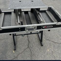 Dj Odyssey Case And On Stage Stand