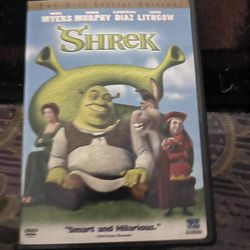 I am selling the DVD Shrek and Indiana Jones for $20