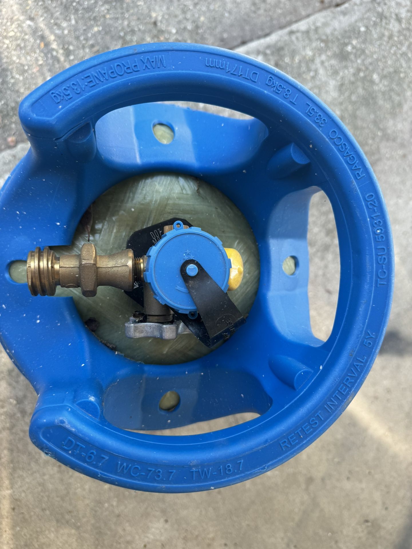13.5 Propane Cylinder