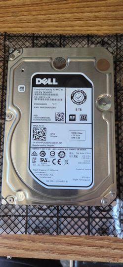 Dell HDD Hard Drive 8 TB 3.5"SATA