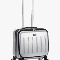 Rockland Revolution Hardside Computer Case Silver 17-Inch
Carry-On, Rolling