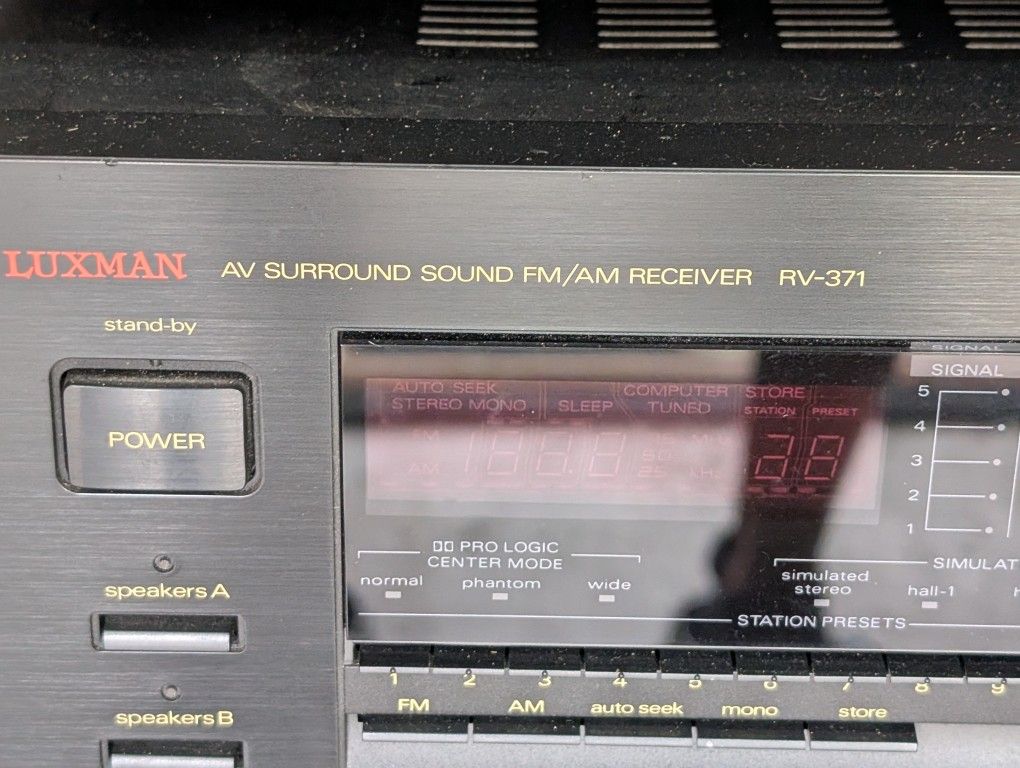 Sony, Nakamichi & Luxman Receivers