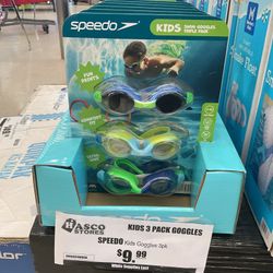 Kids Swim Goggles 3pk