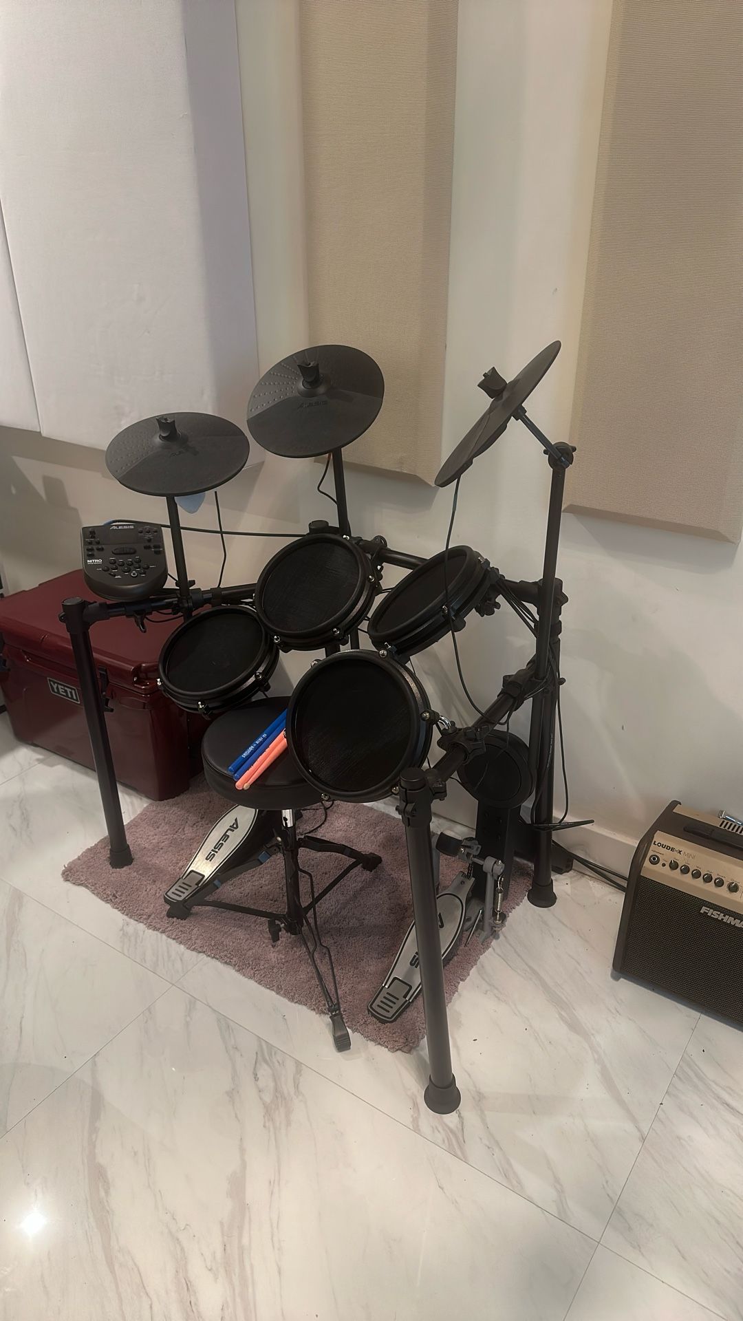 Alesis Nitro Drum Module And Set 8 Pieces
