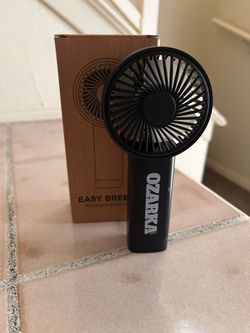 106 Ozarka Hand Fans Rechargeable  - New/unopened