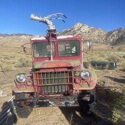 Antique fire truck