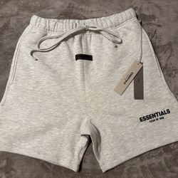 NEW Fear of God Essentials Light Oatmeal Shorts (Size XS, S, M, L) 100% Authentic✅