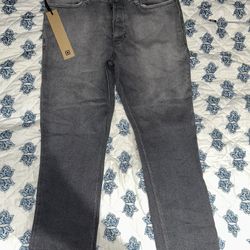 Ksubi Gray Van Winkle Rinsed Denim