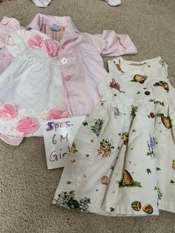 Newborn to 6 months clothes girl