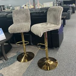 Two Luxury Stools For Low 🚨🚨🚨
