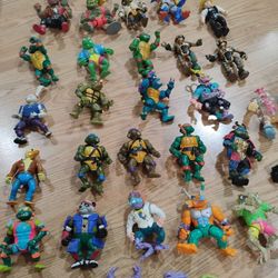 1980s And 1990 Teenage Mutant Ninja Turtles