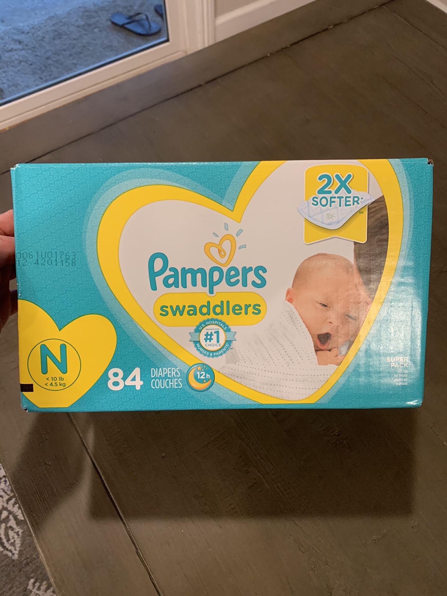 Diapers Newborn - 84 Count - Pampers Swaddlers Disposable Baby Diapers