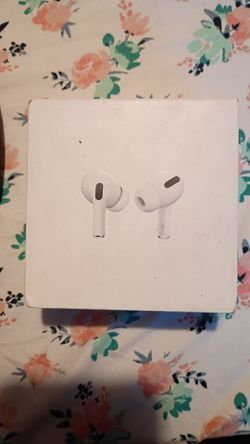 Apple AirPods Pro  with cord and charging box
