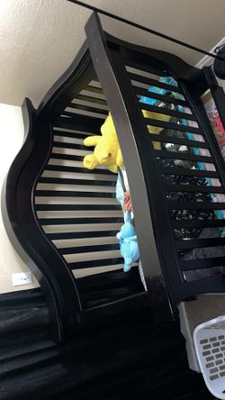 Crib To Toddler Bed!