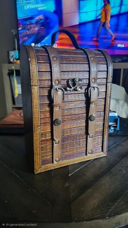 Vintage Wine Case
