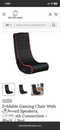 Gaming chair with speakers and Bluetooth