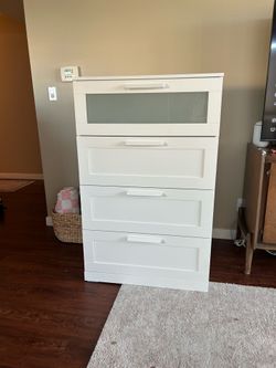 IKEA Brimnes 4-Drawer Dresser (white)
