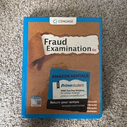 Fraud Examination, Cengage - 6th edition