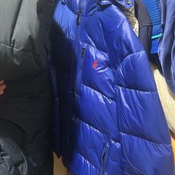 Polo Puffer Blue Gloss