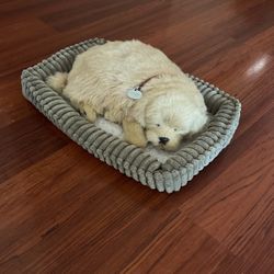 Lifelike Stuffed Dog Pet Companion