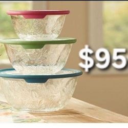 Recipientes De Princess House Nuevos