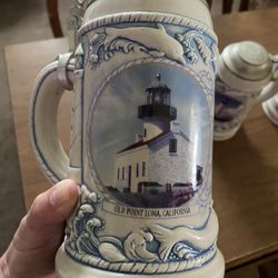 Lighthouse Beer Steins