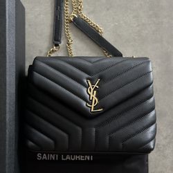 SAINT LAURENT SHOULDER LEATHER BAG FOR SALE - $650