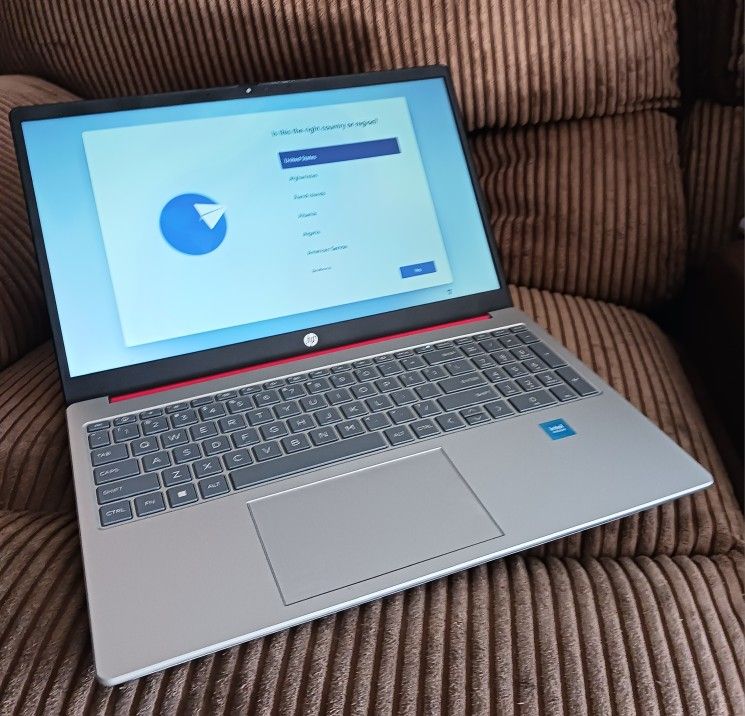 2023 HP 16 Inch Laptop Intel Quad Core 3.7 GHz Turbo 4 GB RAM 128 GB SSD Webcam Wi-Fi Wireless Windows 11