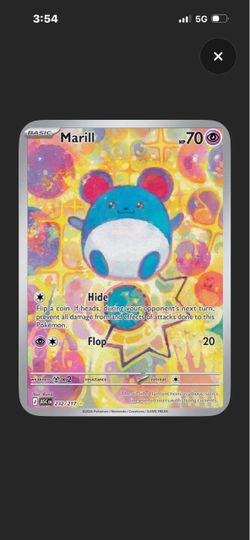 Marill 232/217 Pokémon Holo Card