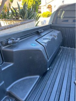 OEM Toyota Tacoma 5ft Bed Side Storage Compartment Box Bin w/ Lid Black