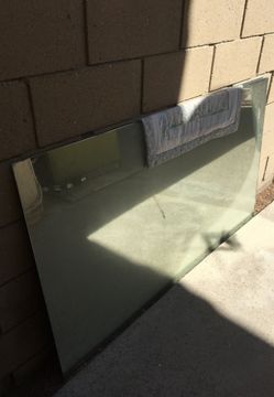 Glass mirror