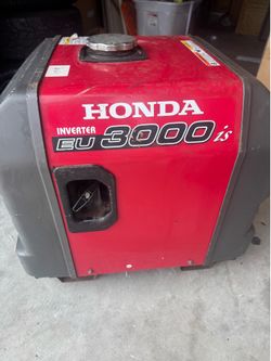 Great Honda EU3000is Inverter Generator 120V 2.8kW/3.0kW 23.3A 60Hz