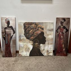3 piece wall art