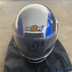 M2R MEN MOTORCYCLE HELMET SZ M
