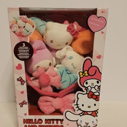 Hello Kitty and Friends - 12-inch Plush Valentine’s Bouquet