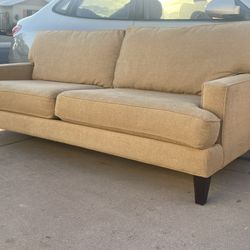 Super Nice Beige Pier 1 Imports 84” Sofa in Like New Condition