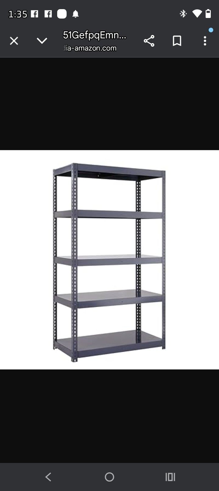 Edsal Heavy Duty Boltless Shelving