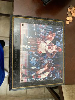 Bulls Picture frame Jordan