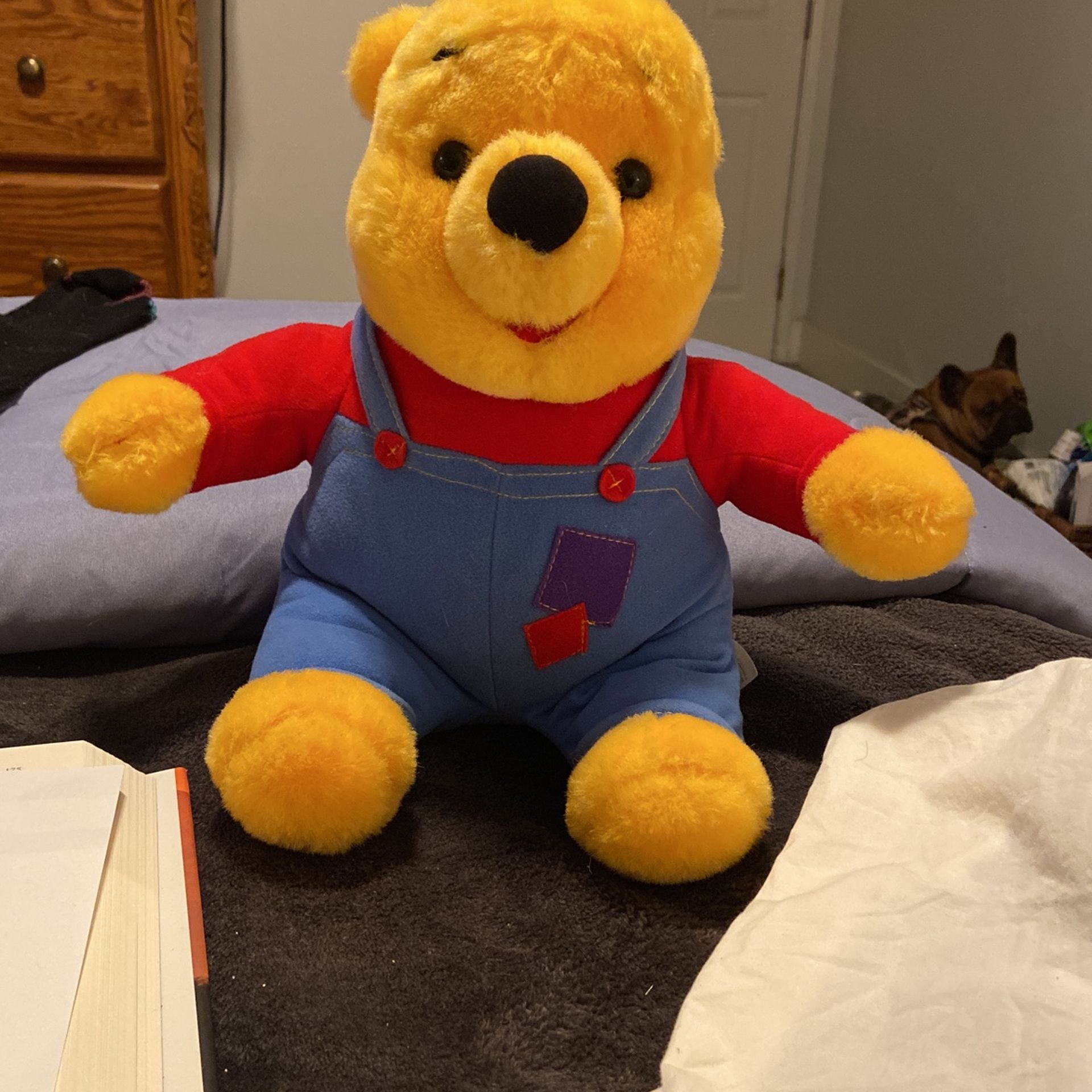 Winnie The Pooh. Nose Wiggles And Talks