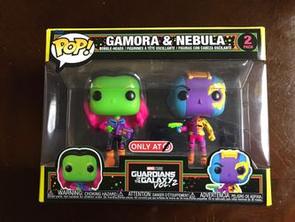 Pop! Marvel Guardians Of The Galaxy Gamora & Nebula Vinyl Figures