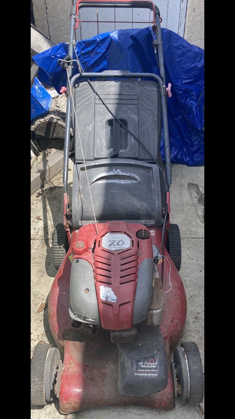 Craftsman lawnmower 7 Horsepower old School Needs A Tune Up And Than You Can Cut Your Grass Lawn Business Storefront 