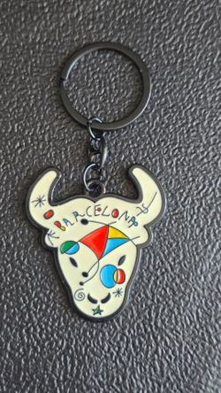 Barcelona keychain