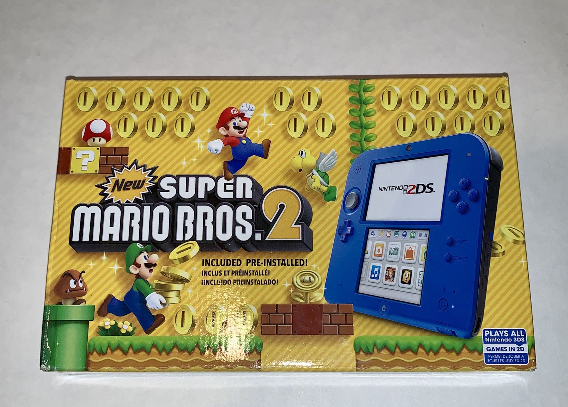 Nintendo 2DS with Super Mario Bros. 2 Pre-installed