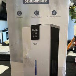 PSOS Dehumidifier, 99oz Dehumidifiers for Basement 950 sq.ft, Quiet for Bedroom