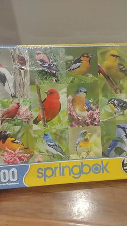 Springbok bird 500 puzzle